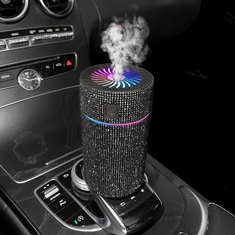 Luxury Rhinestone Car Diffuser Humidifier