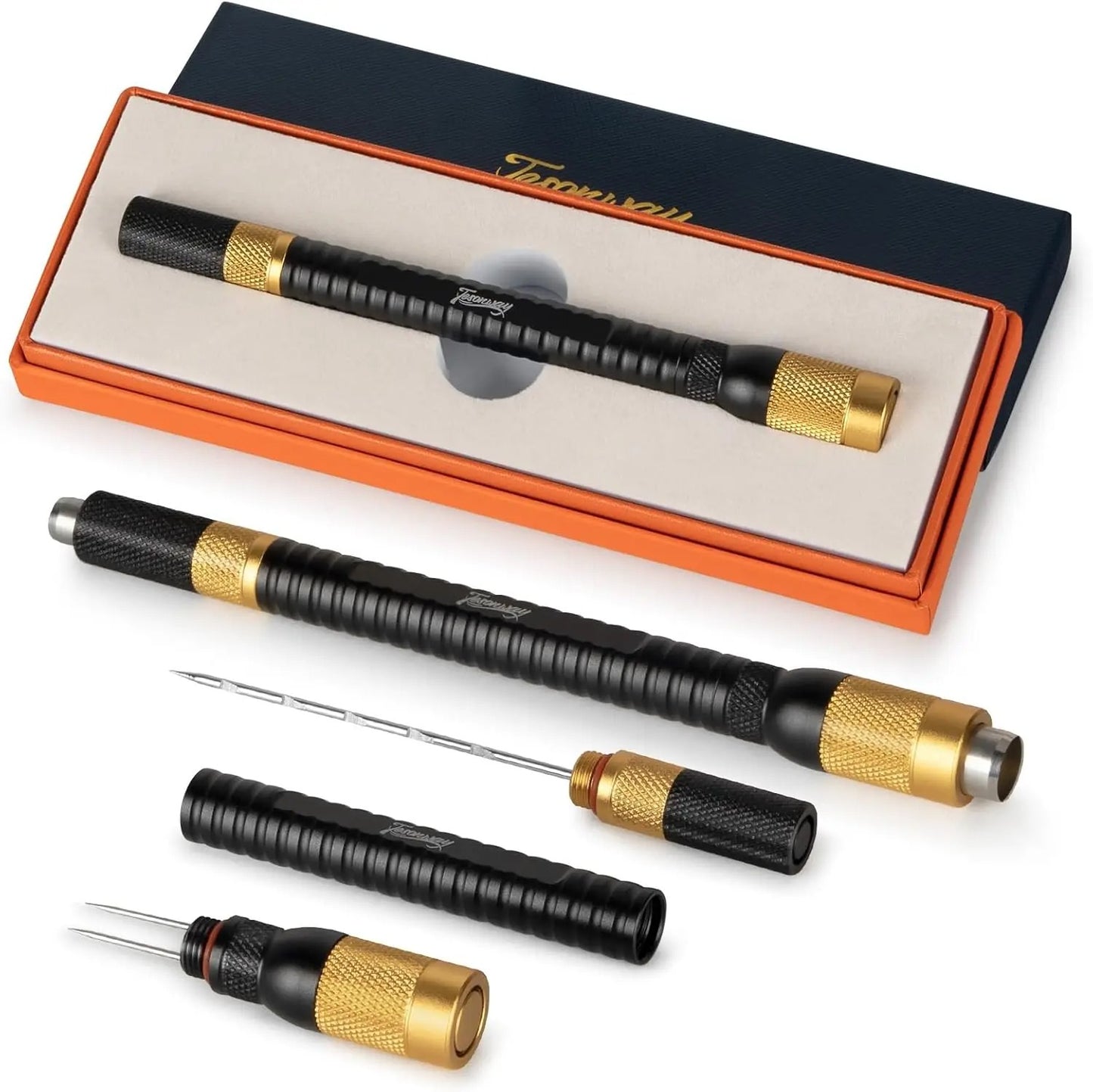 4-in-1 Cigar Punch Tool Set