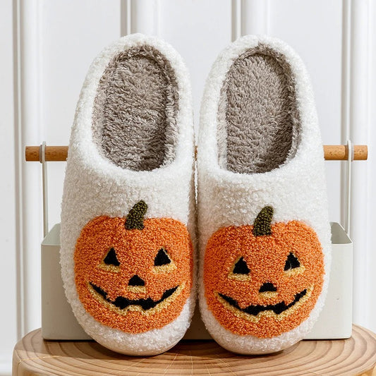 Spooktacular Pumpkin Slippers