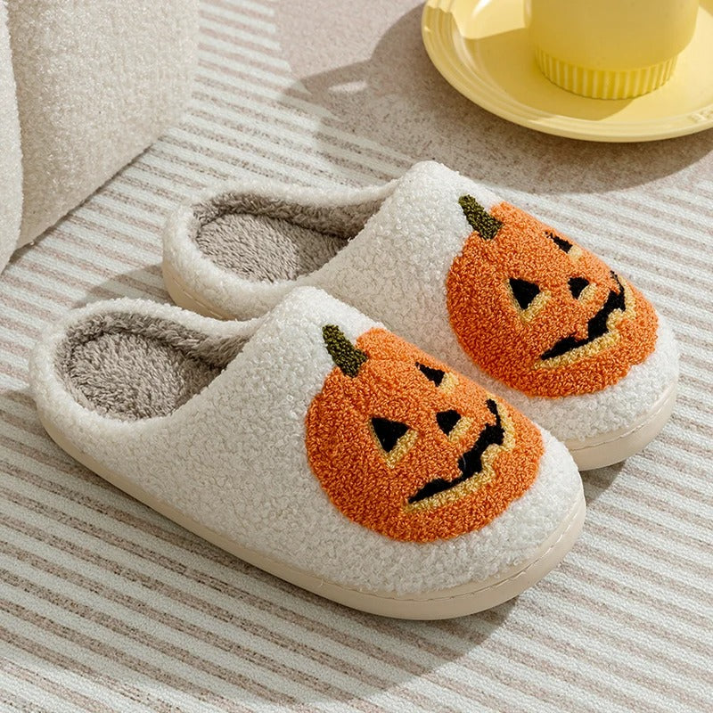 Spooktacular Pumpkin Slippers