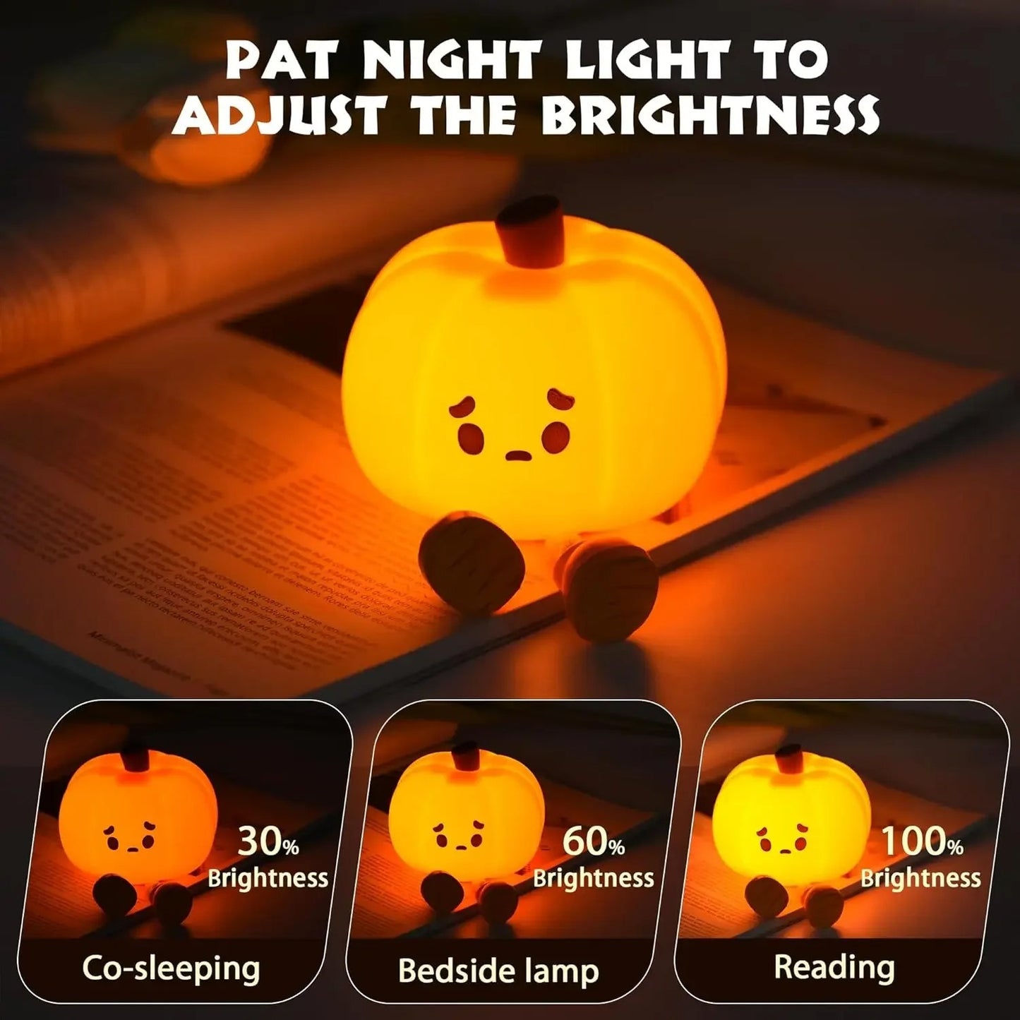 Pumpkin Lantern Night Light