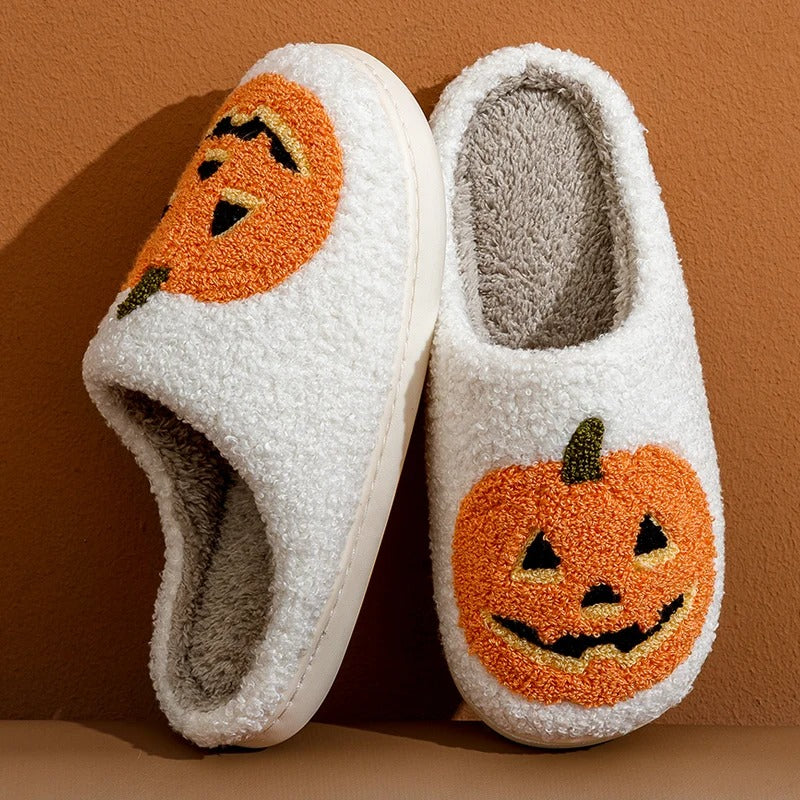 Spooktacular Pumpkin Slippers