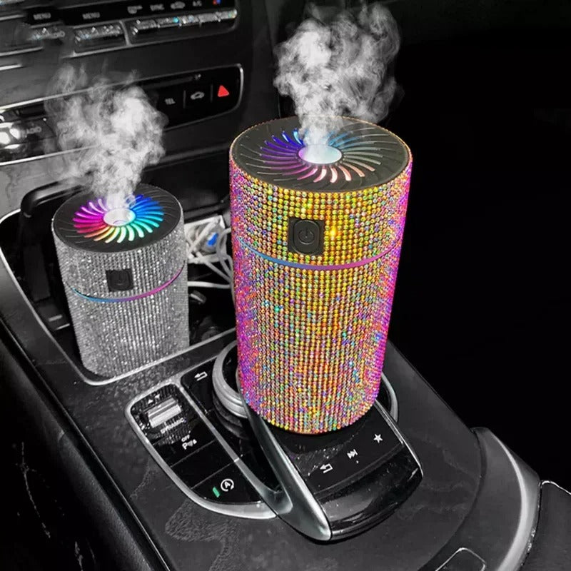 Luxury Rhinestone Car Diffuser Humidifier