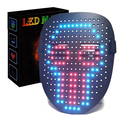 LED Light-Up Mask with Gesture Sensing