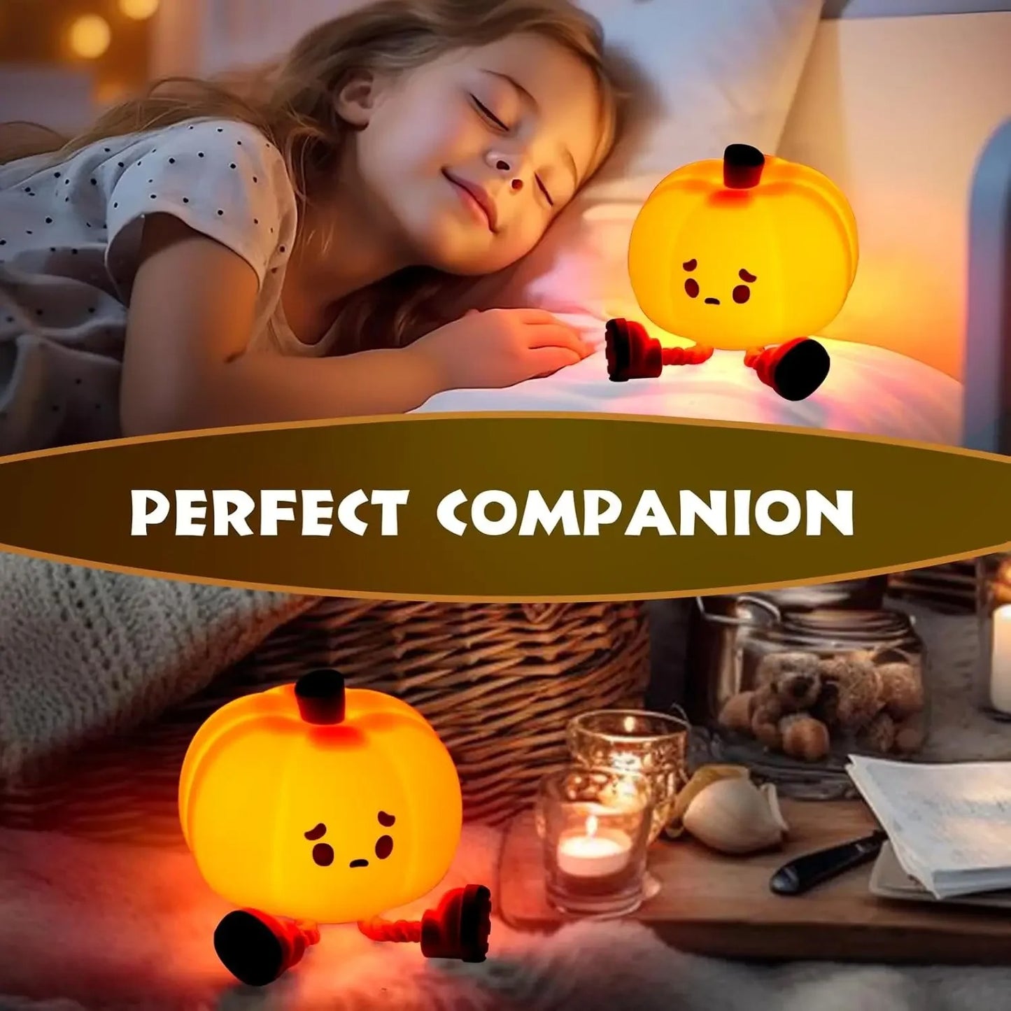 Pumpkin Lantern Night Light