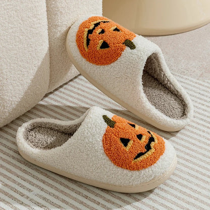 Spooktacular Pumpkin Slippers