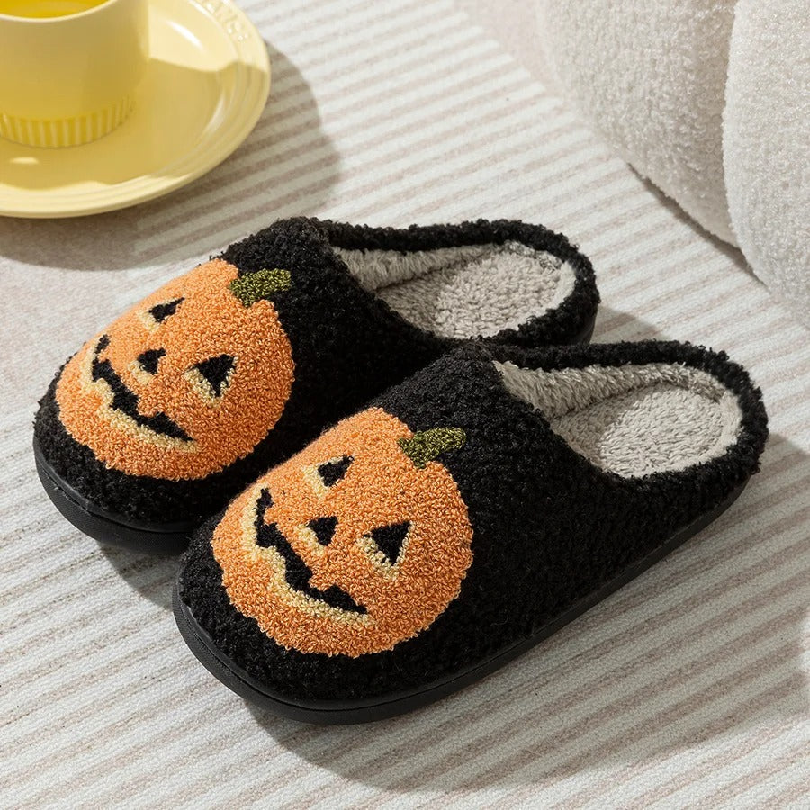 Spooktacular Pumpkin Slippers