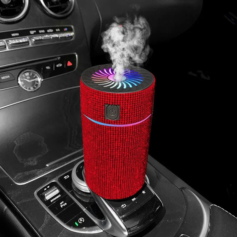 Luxury Rhinestone Car Diffuser Humidifier